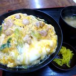 Asahi Shiyokudou - 親子丼600円