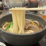 手打ちうどん 大蔵 - 美しい麺です(*´ｰ`*)♡