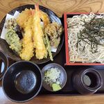 そば処やまさき - 天ざるそば