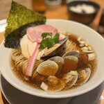 むぎとオリーブ 銀座本店 - 蛤SOBA