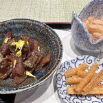 あなご屋銀座ひらい - 前菜三点盛り