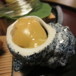 北瑞苑 - 板屋貝辛子酢味噌　赤蒟蒻　分葱