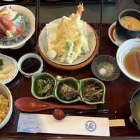 加賀屋 名古屋店 - 御造りと天麩羅の御膳 加賀遊膳 3600円税込