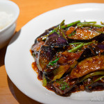 一味玲玲 - ナスの甜麺醤炒め【2014年4月】