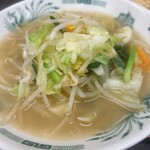 日高屋 - 野菜たっぷりタンメン（麺少なめ）