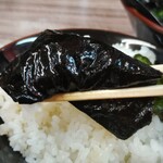 武蔵家 - 海苔とごはん