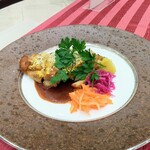 ヴェルージュ - チキンソテー　悪魔風