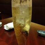 趙楊 - 四川仙林梅酒ソーダ割：７５０円