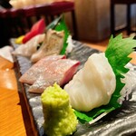 日本酒バルUMAMI - 【本鮪入りお刺身5点盛り】