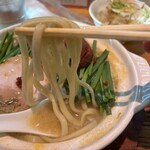 らーめん芝浜 - 味噌専用のワシワシ太麺