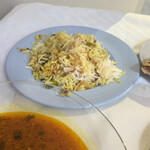 TAPiR - バスマティライス　フルーツっぽいの入ってた