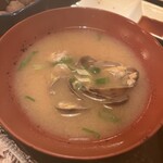 居酒屋 磯 - アサリの味噌汁