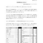トーコーキッチン - 価格改定のお知らせ
