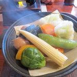 まさゆめさかゆめ - まさゆめ御膳 1,728円 野菜のアップ