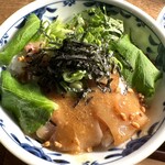 うお茶寮 - 金目鯛の旨だれ茶漬け