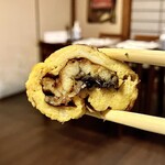 川庄 - 「前菜」の「う巻き」のアップ…