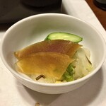 川庄 - 「うな重 上」地焼きの香物（お漬物）