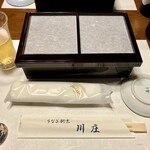 川庄 - 「前菜（税抜￥2,000）」の重箱