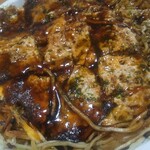 兄弟 - トリプルダブル焼き900円 チーズトッピング100円  持ち帰り100円で1100円