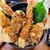 超天丼 虎之介 - 料理写真:牡蠣天丼(並)