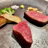 神戸牛炉釜ステーキ GINZA KOKO炉 - 神戸牛炉釜ステーキ(シャトーブリアンとイチボ)