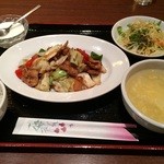 回鍋肉定食