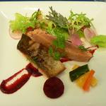 シェ・ムラ - 桜マスの軽いスモーク仕立て