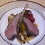 フランス料理 ビストロ・ド・リヨン - （メイン・妻）オーストラリア産仔羊のロースト香草風味