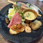 arcobaleno - 料理写真:ランチＢセットの前菜