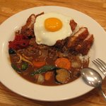 2699300 - カツカレー+野菜,目玉焼きトッピング