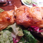 煮こみや なりた - ホタテのサラダの中。