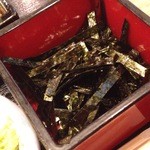 おおつか - この別添の刻み海苔が美味しい。