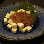 麦酒庵 - 酒盗チーズ＝500円・14年5月