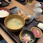 炭火焼干物定食 しんぱち食堂 モラージュ菖蒲店 - 