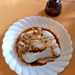 粥菜坊 - 看板メニュー「豚肉腸粉(ちょうふん)」。比べてみて違うから。