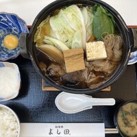 松阪牛 よし田 - すき焼き御膳全体図