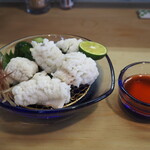 市松寿司 - 料理写真:ハモ湯引き