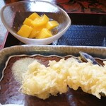 鮨勝 - デザートと天ぷら