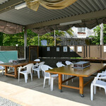 BBQ ごらく - テーブル席