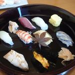 鮓 たいと - おまかせ８貫2600円（2014.4）