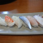 鮓 たいと - にぎり1500円（2014.4）