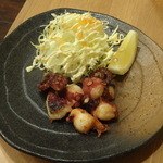 デリカ　ロクシナ - タコの唐揚げ400円　※2014年5月夜