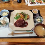紅絲 - 豆腐ハンバーグランチ