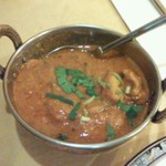 ナーン イン - チキンカレー