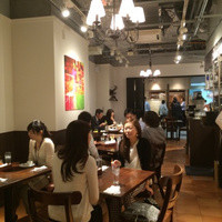 erba - 店内から入口の様子