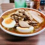 天神そば - ダブル、玉子入りです。（2024.10 byジプシーくん）