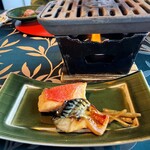 フォーシーズン - 焼き物は鯖みりんと金目の粕漬け