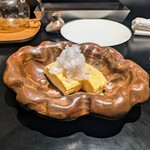 在来食堂 - だし巻きたまご。これと土香さんの組み合わせが一番好き