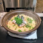 在来食堂 - 近江生姜と秋刀魚の土鍋ごはん