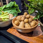 在来食堂 - ４ヶ月熟成のマチルダ。このあとのサツマイモを超える質感と甘味